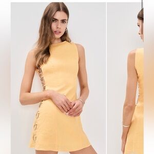VRG GIRL yellow dress